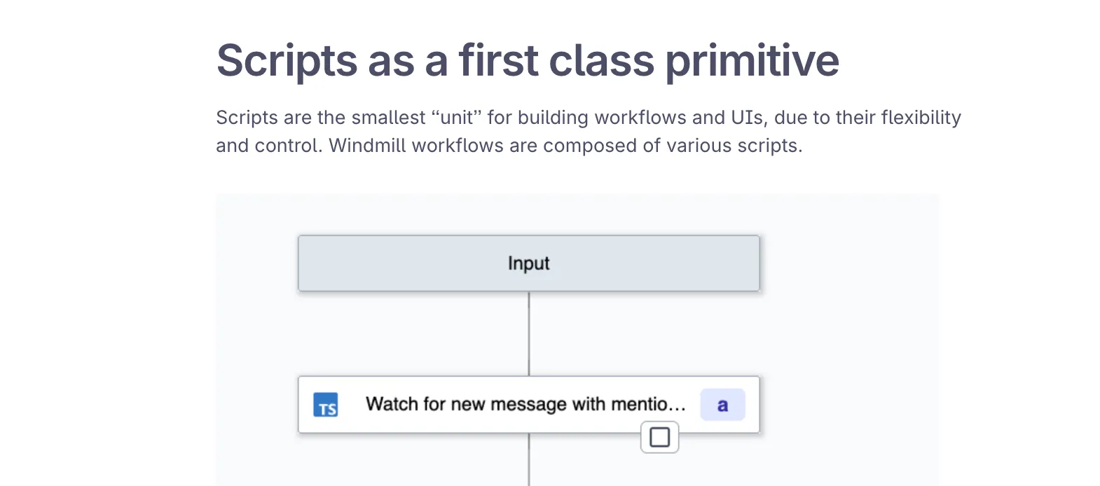 Windmill.dev example with immutable scripts